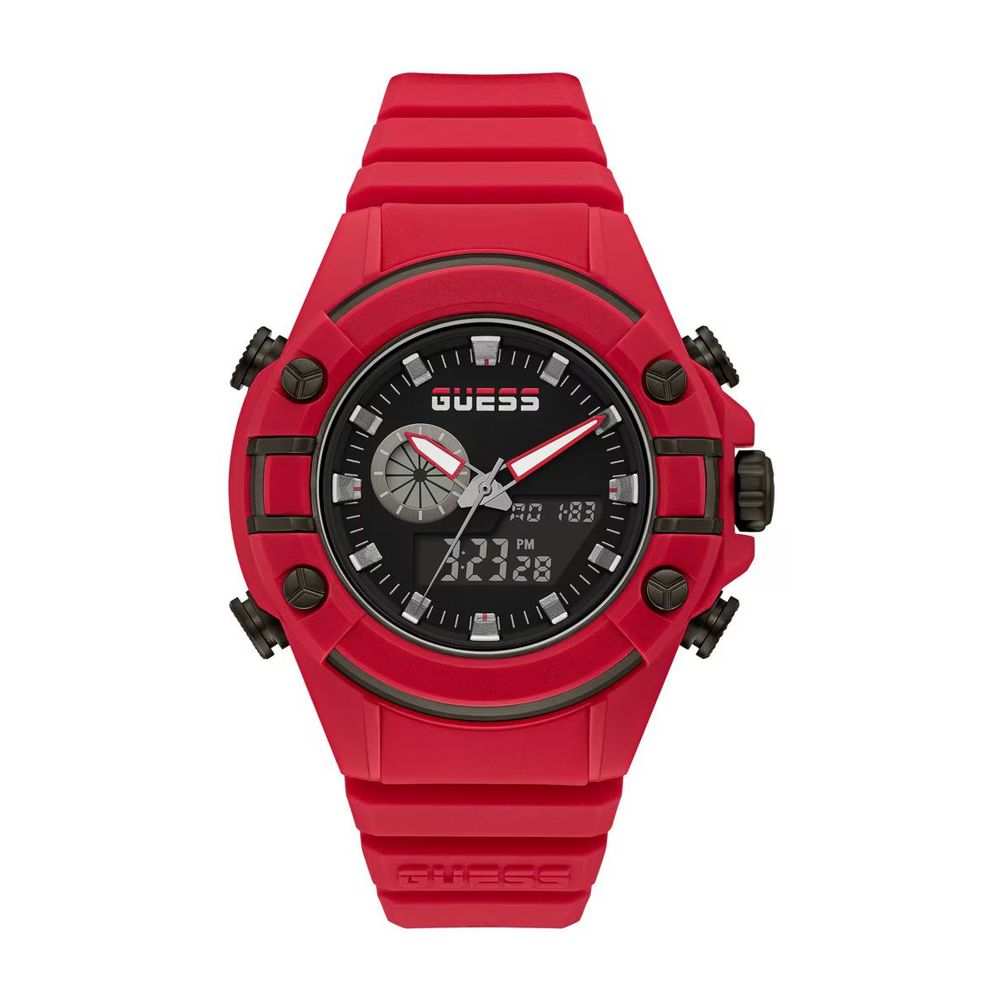 Guess Red Synthetic Watch Guess