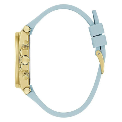 Guess horloge met blauwe siliconen band - MARANOS
