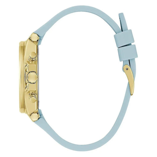 Guess horloge met blauwe siliconen band - MARANOS