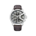 Police Brown Leather Watch Police