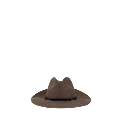 Brunello Cucinelli Fedora in hemp and techno cotton - MARANOS