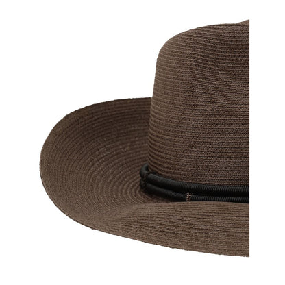 Brunello Cucinelli Fedora in hemp and techno cotton - MARANOS