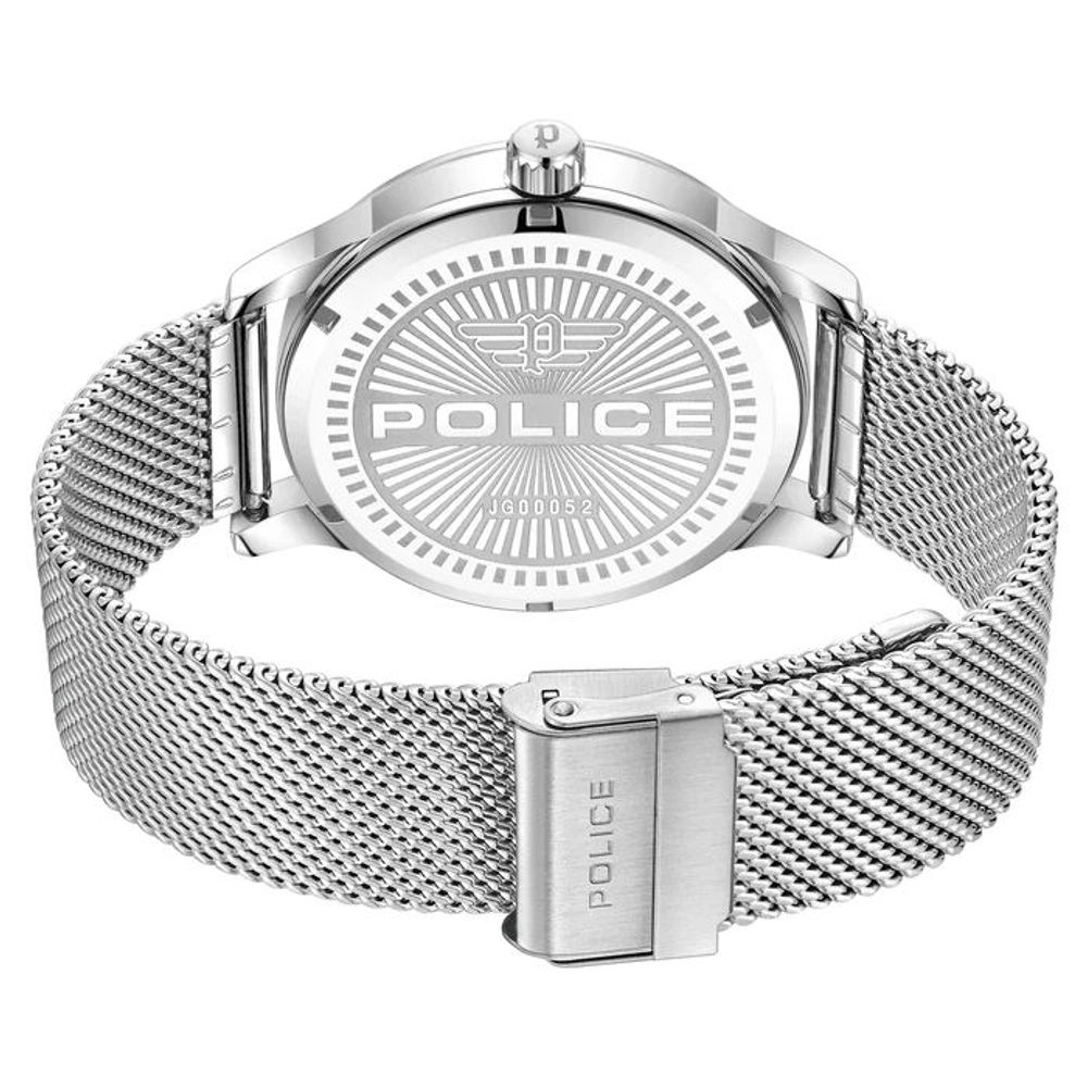 Police Gray Stainless Steel Watch Police