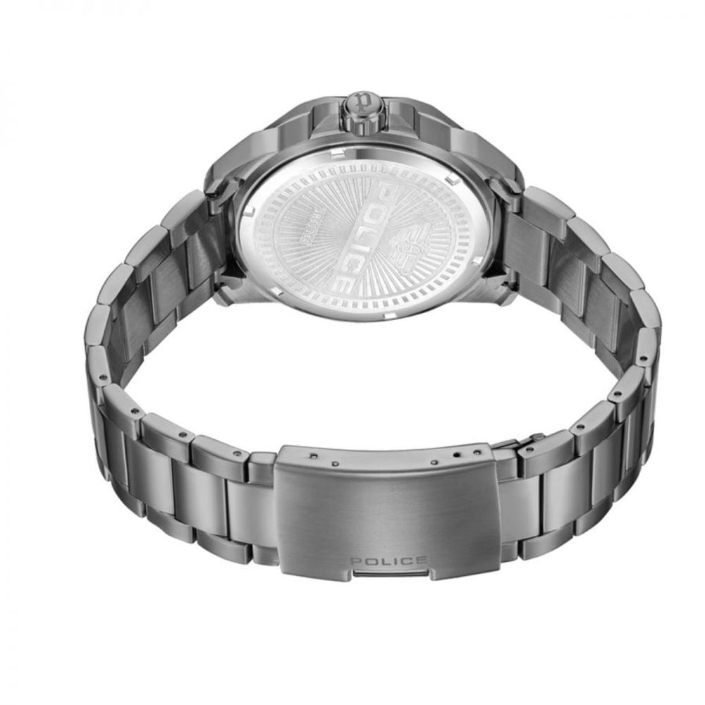 Police Gray Stainless Steel Watch Police