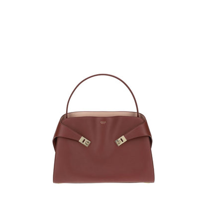 Ferragamo Leather Top Handbag