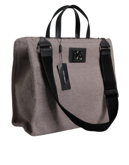Dolce & Gabbana grijze tote schoudertas