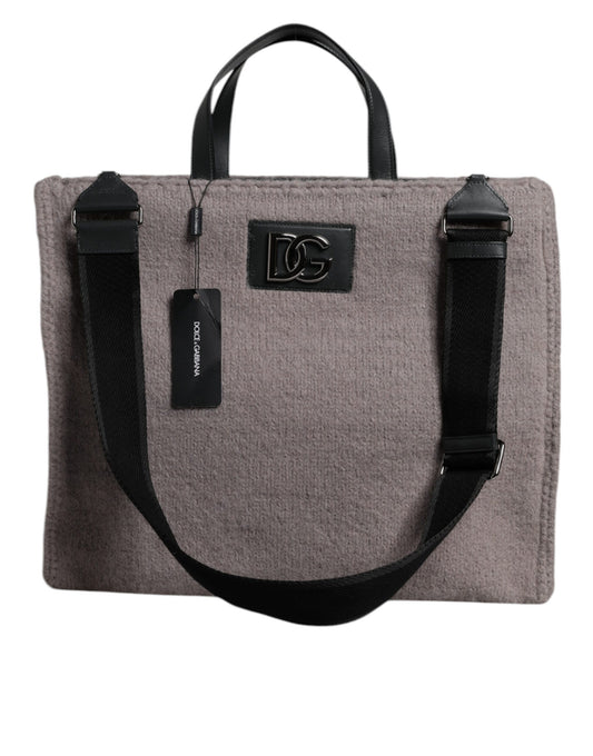 Dolce & Gabbana grijze tote schoudertas