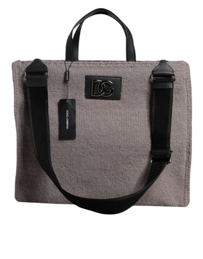 Dolce & Gabbana grijze tote schoudertas