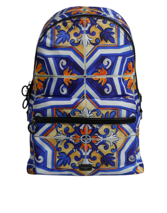Dolce & Gabbana rugzak met Majolica-print in multicolor