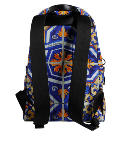 Dolce & Gabbana rugzak met Majolica-print in multicolor