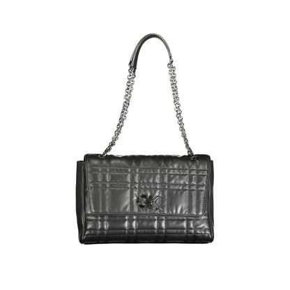 Calvin Klein Black Polyester Women Handbag - MARANOS