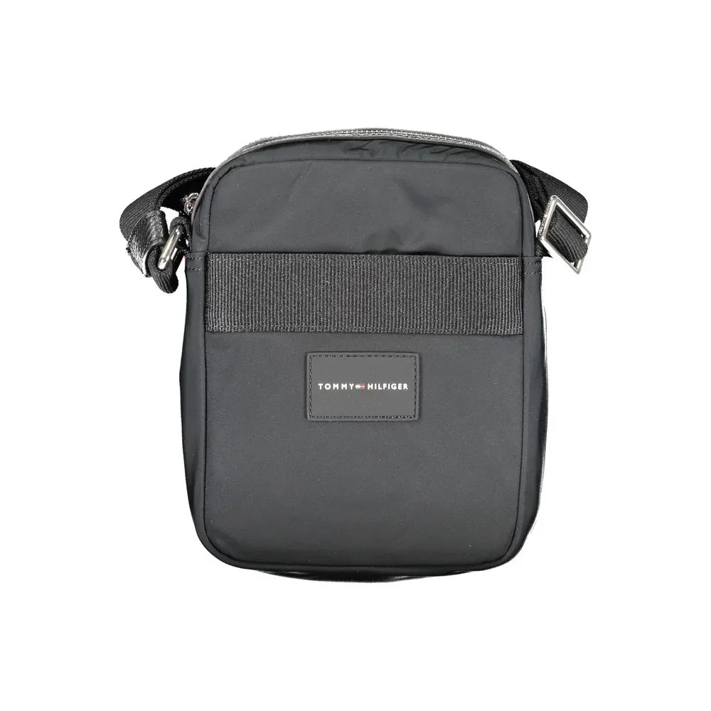 Tommy Hilfiger Zwarte Polyester Schoudertas - MARANOS
