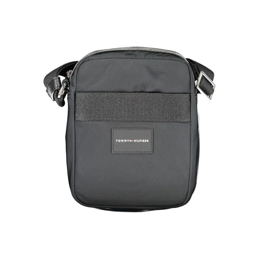 Tommy Hilfiger Zwarte Polyester Schoudertas - MARANOS