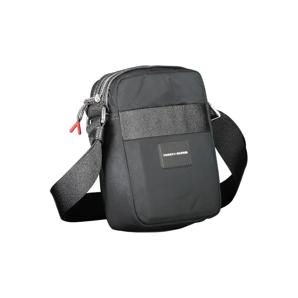 Tommy Hilfiger Zwarte Polyester Schoudertas - MARANOS