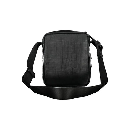 Calvin Klein Zwarte Polyester Heren Schoudertas met Contrasterende Details - MARANOS