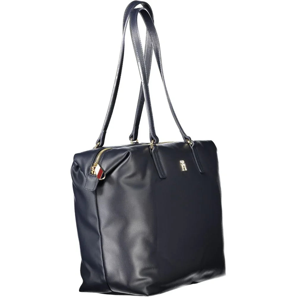 Tommy Hilfiger Blauwe Polyester Dameshandtas - MARANOS