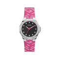 Guess horloge met roze siliconen band