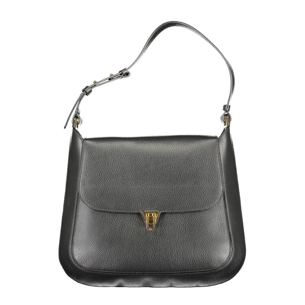Coccinelle Black Leather Women Handbag - MARANOS