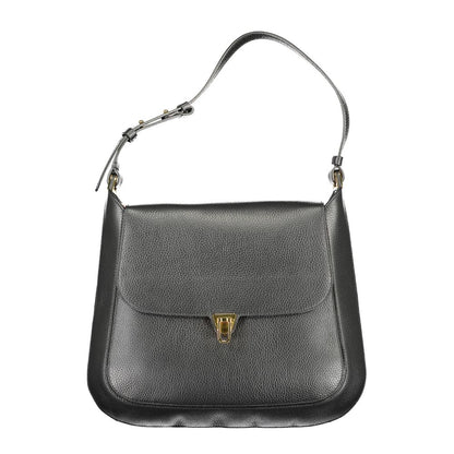 Coccinelle Black Leather Women Handbag - MARANOS