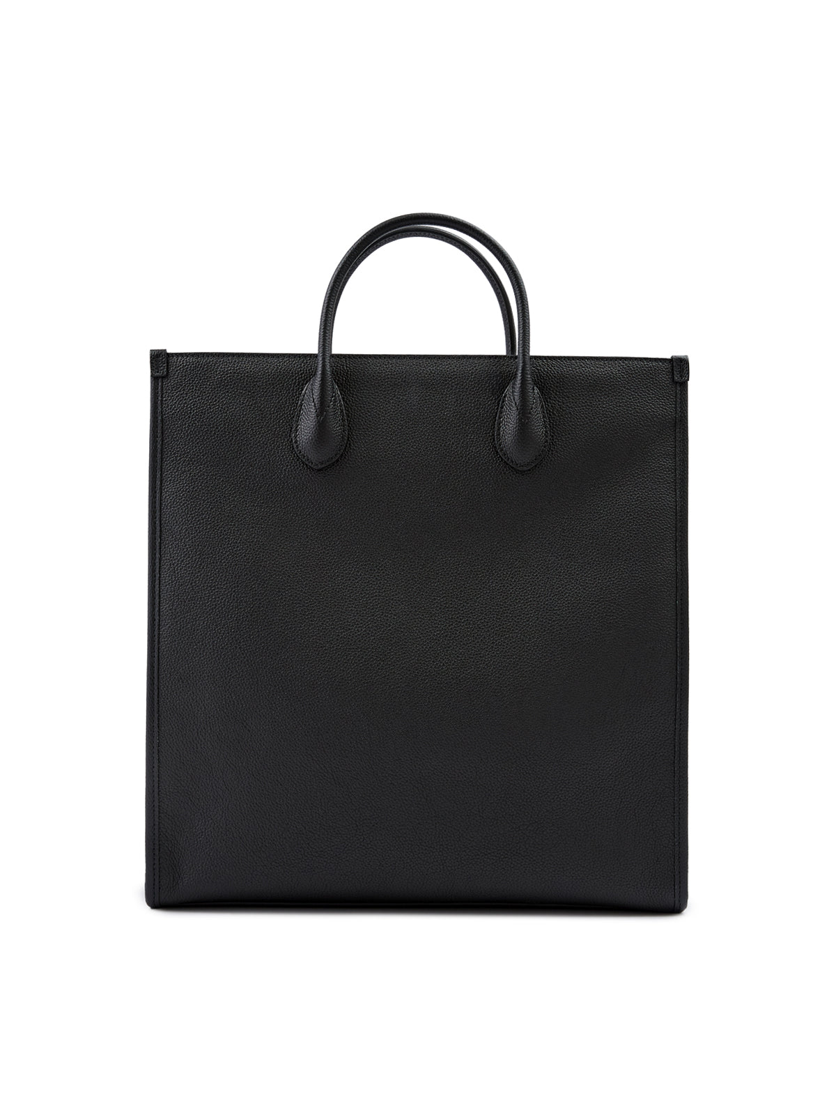 Gucci Zwart Leren logo middelgrote Tote Tas Gucci