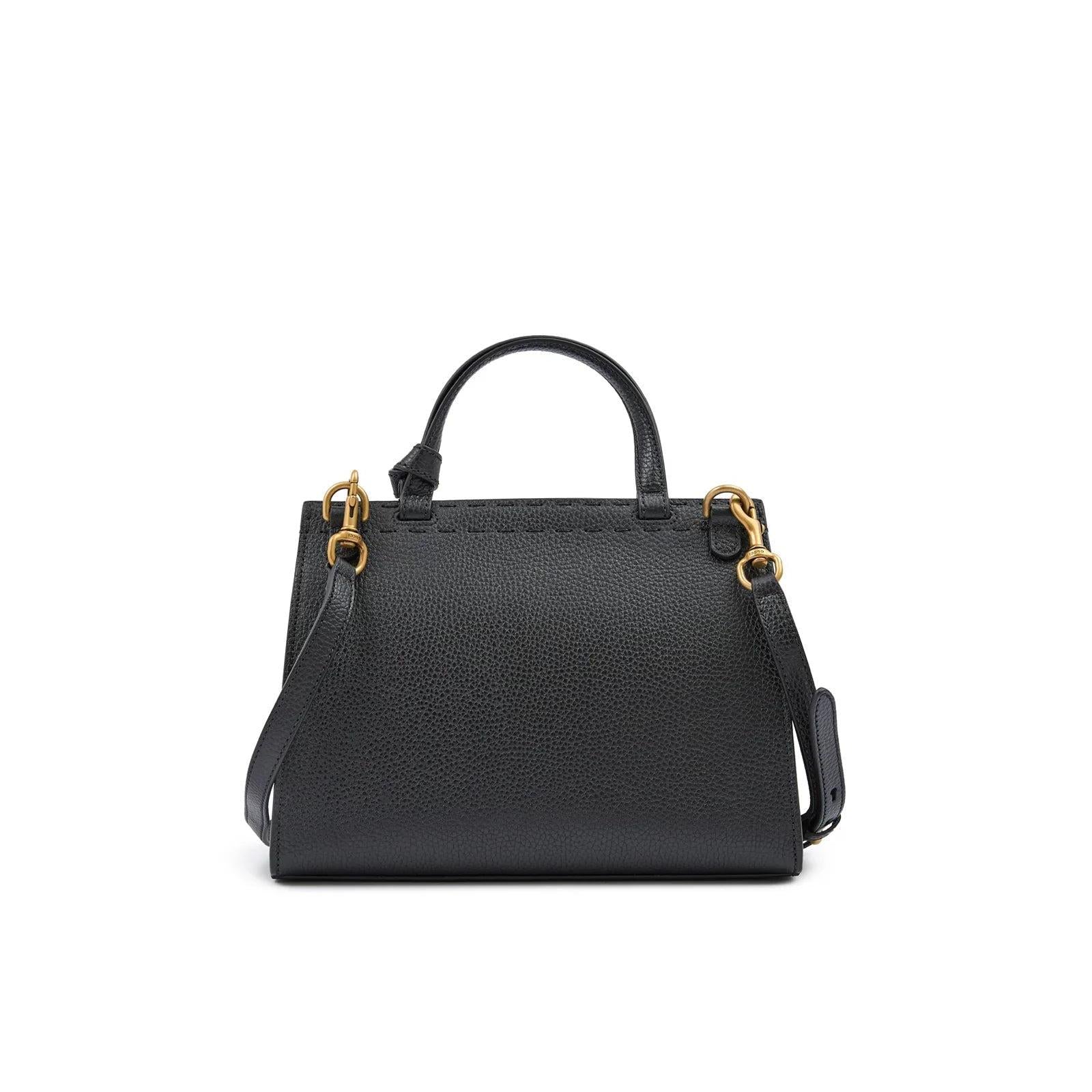 Gucci Zwart Leren GG Marmont Handtas - MARANOS
