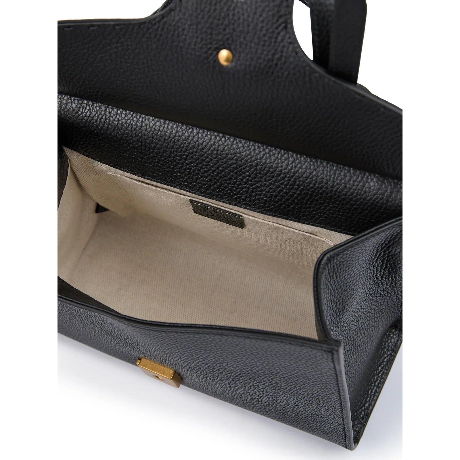 Gucci Zwart Leren GG Marmont Handtas - MARANOS