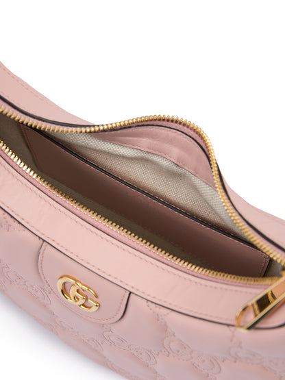 Gucci Light Roze Leren Schoudertas