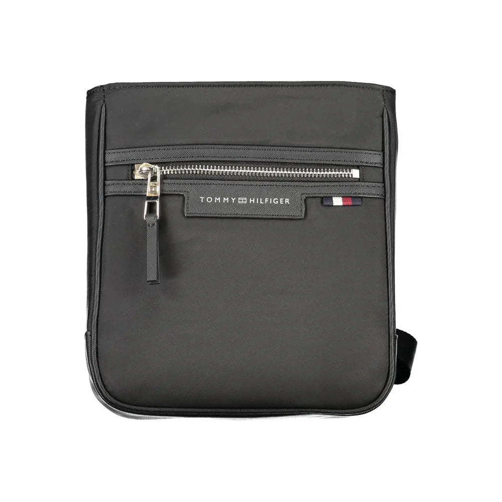 Tommy Hilfiger Zwarte Polyester Schoudertas - MARANOS