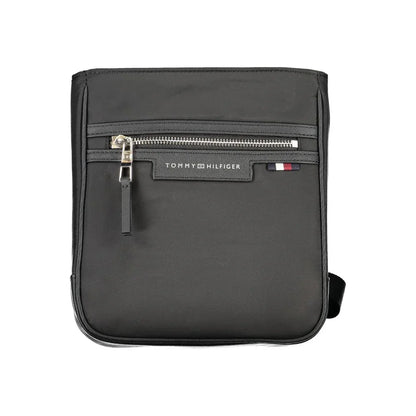 Tommy Hilfiger Zwarte Polyester Schoudertas - MARANOS
