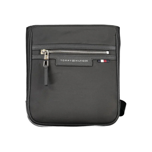 Tommy Hilfiger Zwarte Polyester Schoudertas - MARANOS