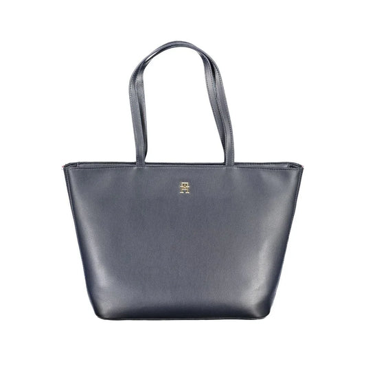Tommy Hilfiger Blauwe Polyester Handtas - MARANOS