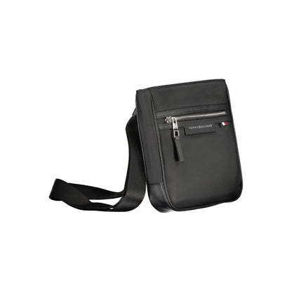 Tommy Hilfiger Zwarte Polyester Schoudertas - MARANOS