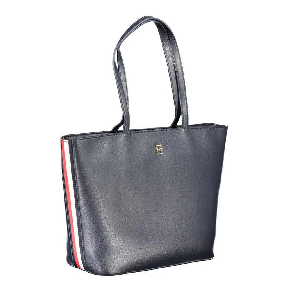 Tommy Hilfiger Blauwe Polyester Handtas - MARANOS
