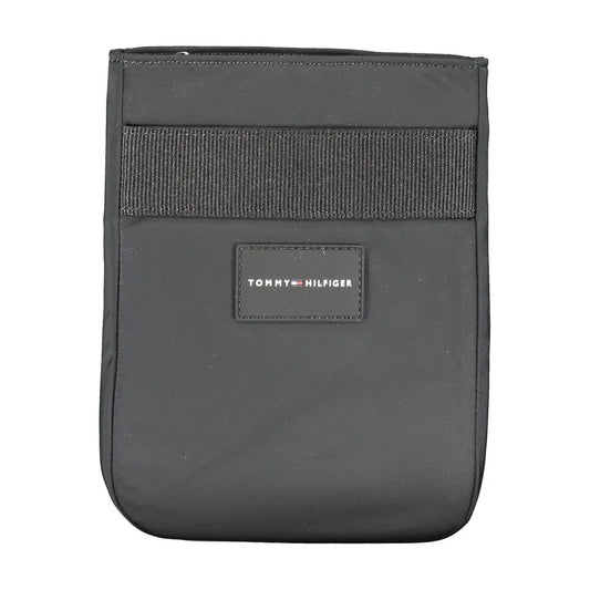 Tommy Hilfiger Zwarte Polyester Schoudertas - MARANOS