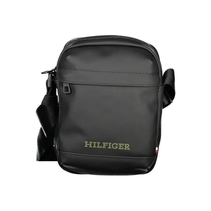 Tommy Hilfiger Zwarte Polyethyleen Schoudertas - MARANOS