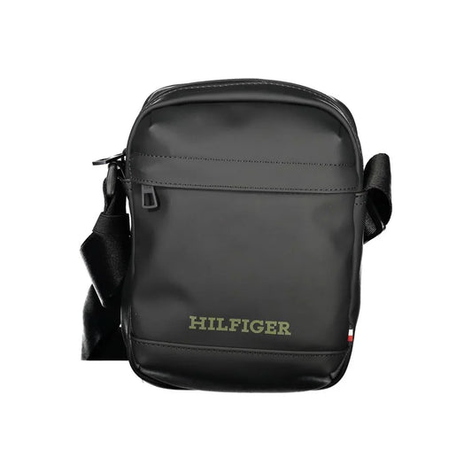 Tommy Hilfiger Zwarte Polyethyleen Schoudertas - MARANOS