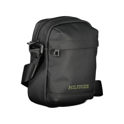 Tommy Hilfiger Zwarte Polyethyleen Schoudertas - MARANOS