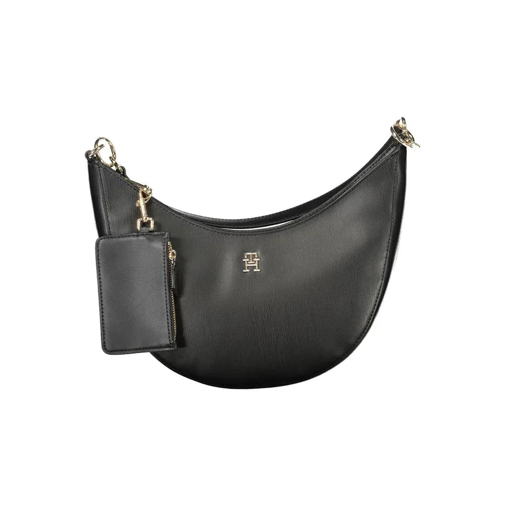 Tommy Hilfiger Zwarte Polyethyleen Dameshandtas - MARANOS