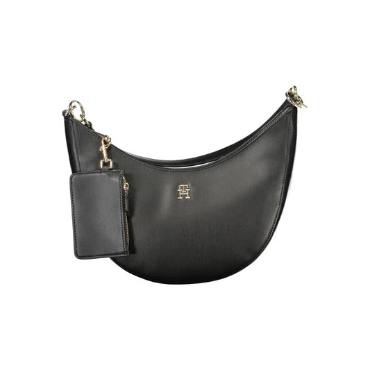Tommy Hilfiger Zwarte Polyethyleen Dameshandtas - MARANOS