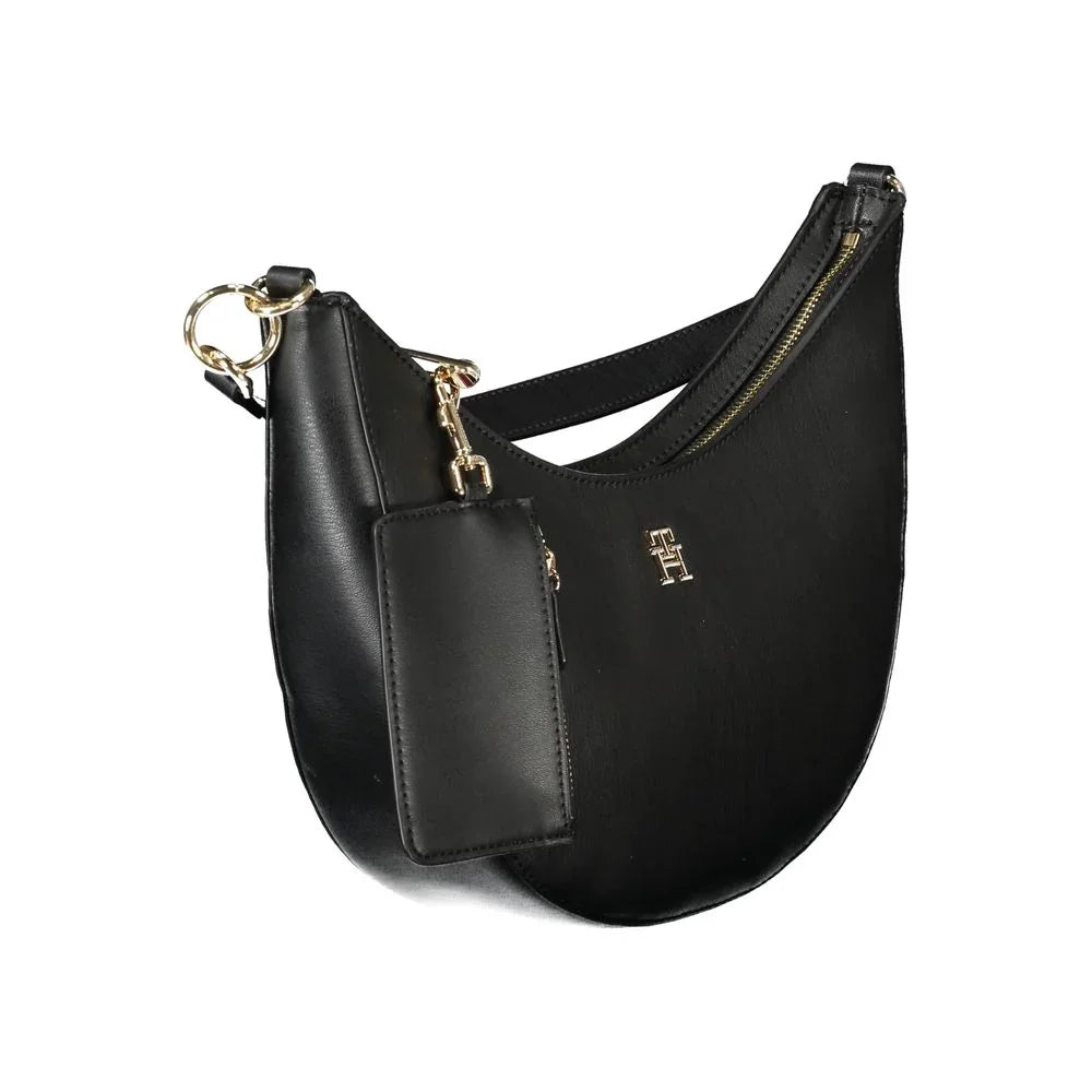 Tommy Hilfiger Zwarte Polyethyleen Dameshandtas - MARANOS