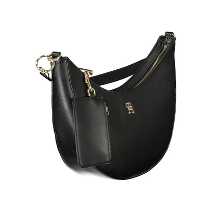 Tommy Hilfiger Zwarte Polyethyleen Dameshandtas - MARANOS