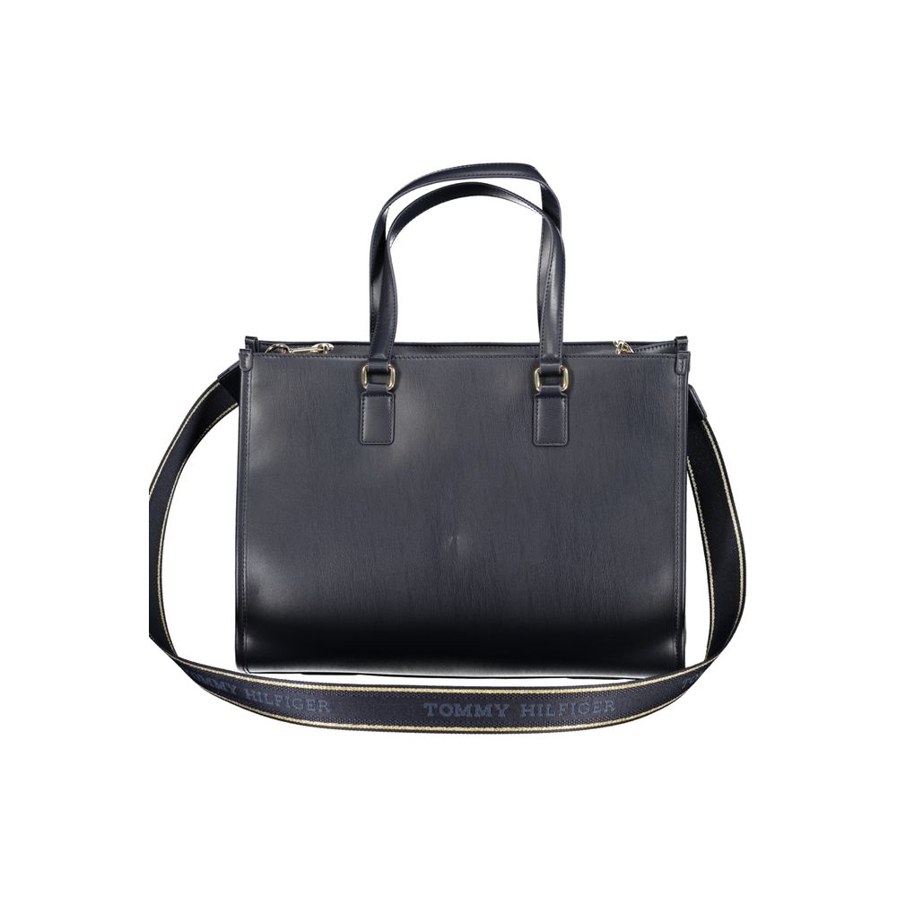 Tommy Hilfiger handtas voor dames in blauw polyethyleen - MARANOS