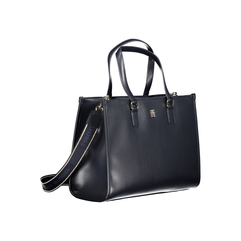 Tommy Hilfiger handtas voor dames in blauw polyethyleen - MARANOS