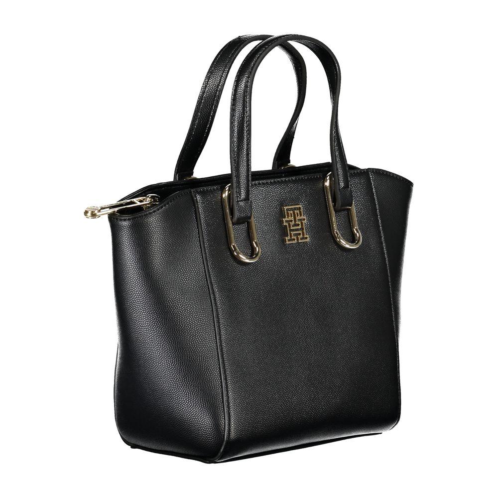 Tommy Hilfiger Zwarte Polyethyleen Handtas - MARANOS