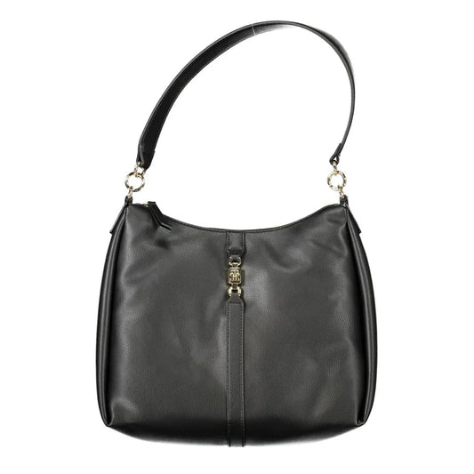Tommy Hilfiger Zwarte Polyester Handtas - MARANOS
