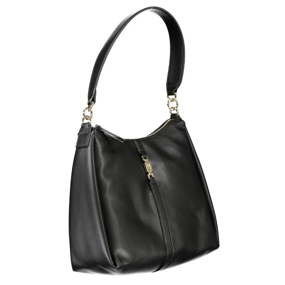 Tommy Hilfiger Zwarte Polyester Handtas - MARANOS