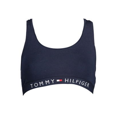 Tommy Hilfiger Blauw Katoen Dames Sports BH Tommy Hilfiger