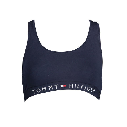 Tommy Hilfiger Blauw Katoen Dames Sports BH Tommy Hilfiger