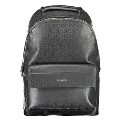 Calvin Klein Black Polyester Men Backpack - MARANOS