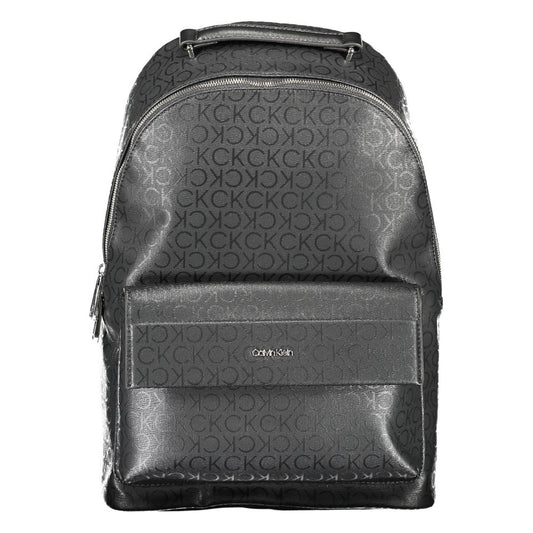 Calvin Klein Black Polyester Men Backpack - MARANOS